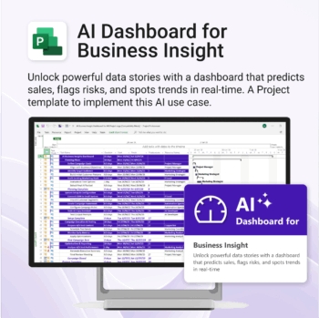 AI Business Insight Dashboard  for MS Project