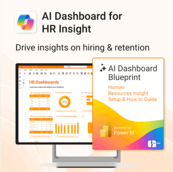 AI Dashboard for HR Insight powered by Power BI & Copilot