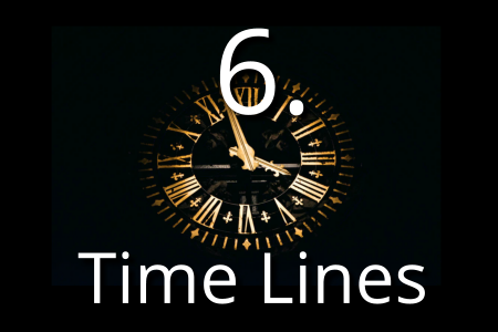 Become a OneNote Ninja to Master your Projects - 6 Time Lines