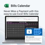 Bills Calendar for Excel