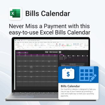 Bills Calendar for Excel