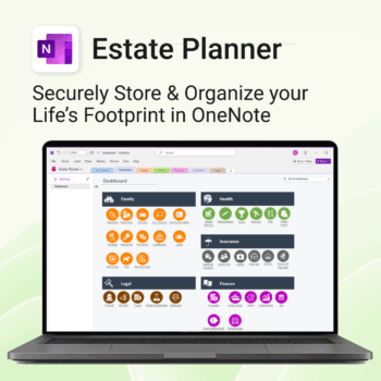 Estate Planner for OneNote