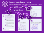 OneNote Second Brain Teams
