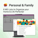 Personal & Family Collection for MS Lists