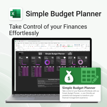 Simple Budget Planner for Excel