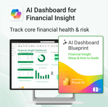 AI Dashboard for Financial Insight powered by Power BI & Copilot