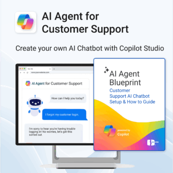 AI Agent for Customer Support powered by Copilot