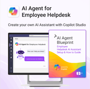 AI Agent for Employee Helpdesk powered by Copilot