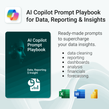 AI Copilot Prompt Playbook for Data, Reporting & Insights