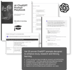 ChatGPT Prompt Playbook Education & Learning