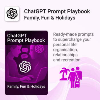 AI ChatGPT Prompt Playbook Family, Fun & Holidays