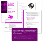 ChatGPT Prompt Playbook Family, Fun & Holidays