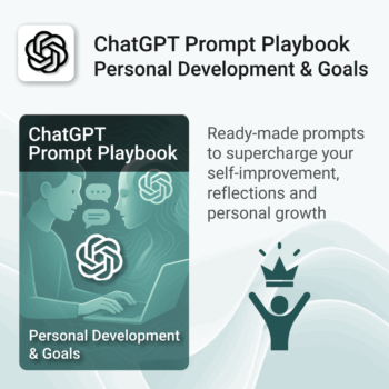 AI ChatGPT Prompt Playbook Personal Development & Goals