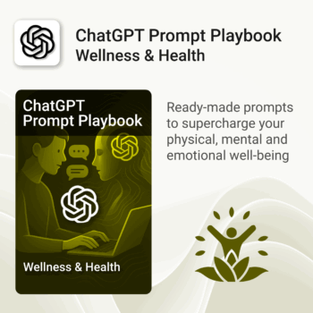 AI ChatGPT Prompt Playbook Wellness & Health