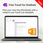 Free Travel for OneNote